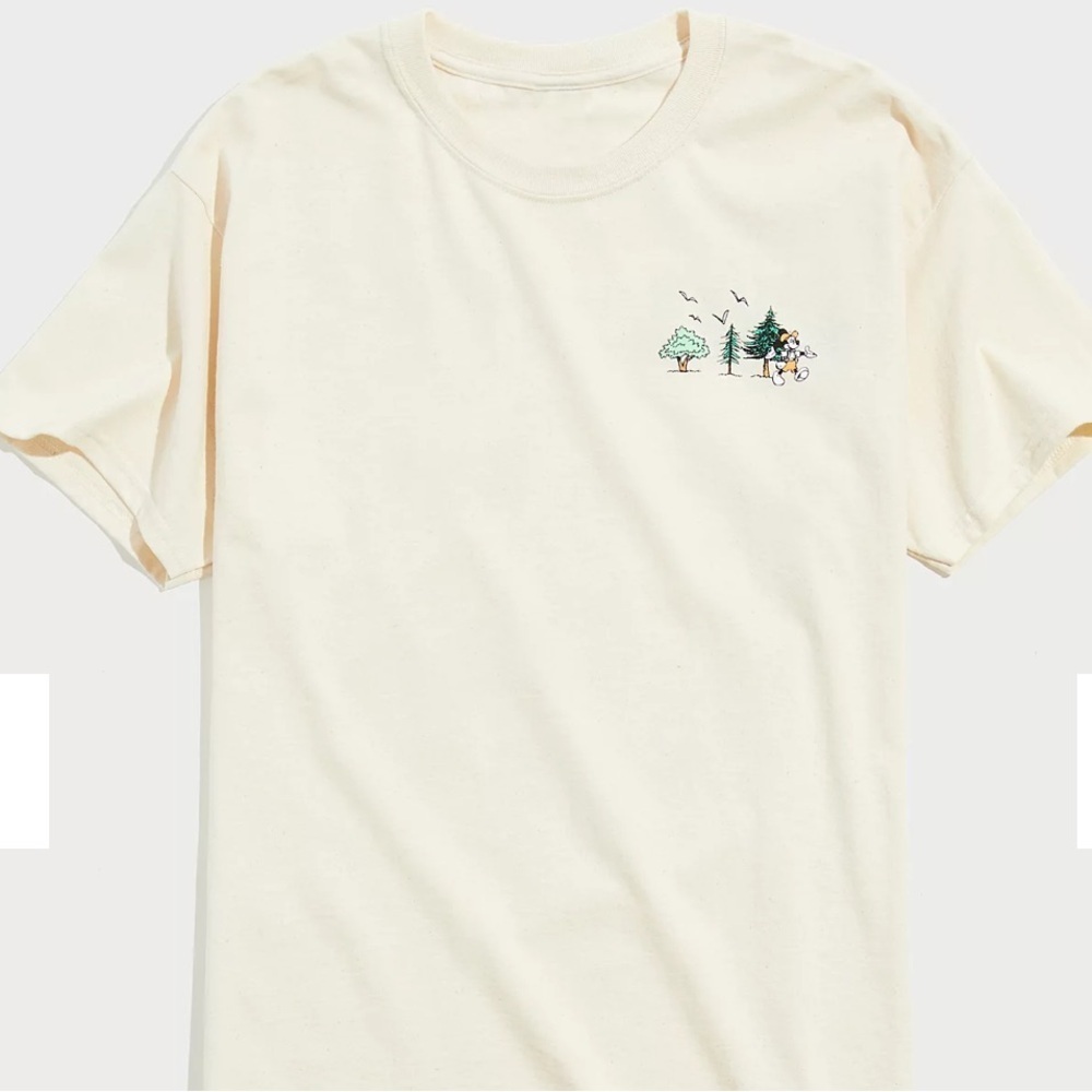 Urban Outfitters Mickey Great Outdoors Vintage Wash Tee Size Medium